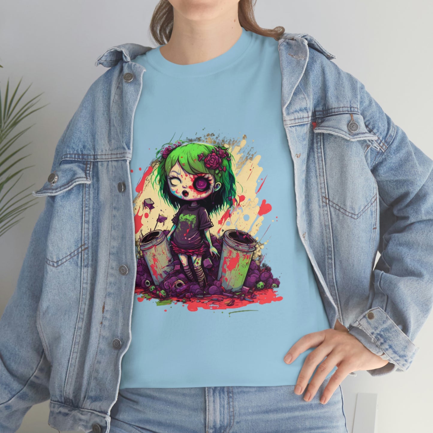 Stay Away From My Garbage Unisex Heavy Cotton Tee