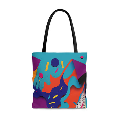 Memphis Confetti Art Tote Bag