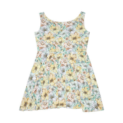 Spring Flowers Women's Skater Dress (AOP)